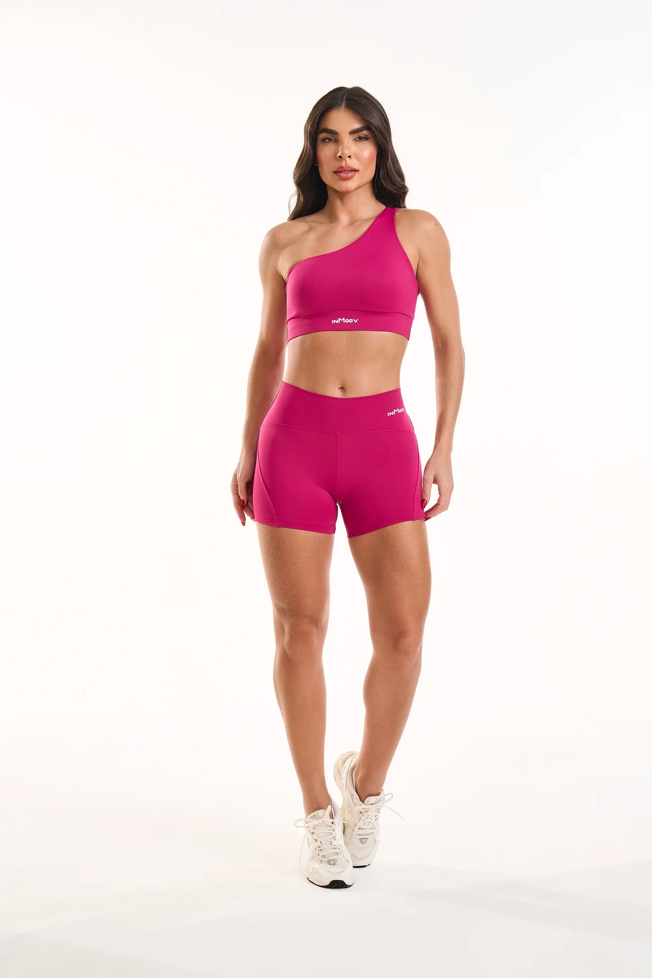 Top Isis Rosia / Branco