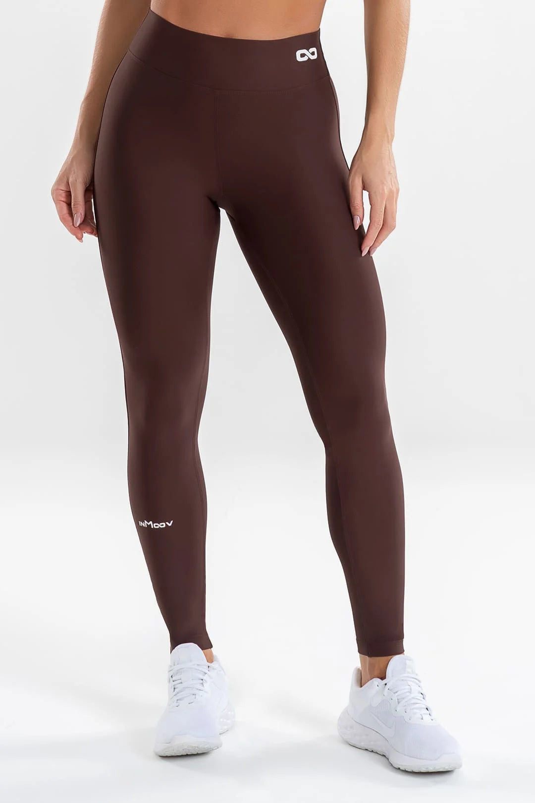 Legging Dani Coffee / Branco