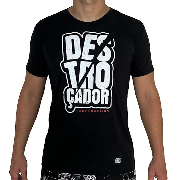Camiseta Masculina BS Destroçador - Preto