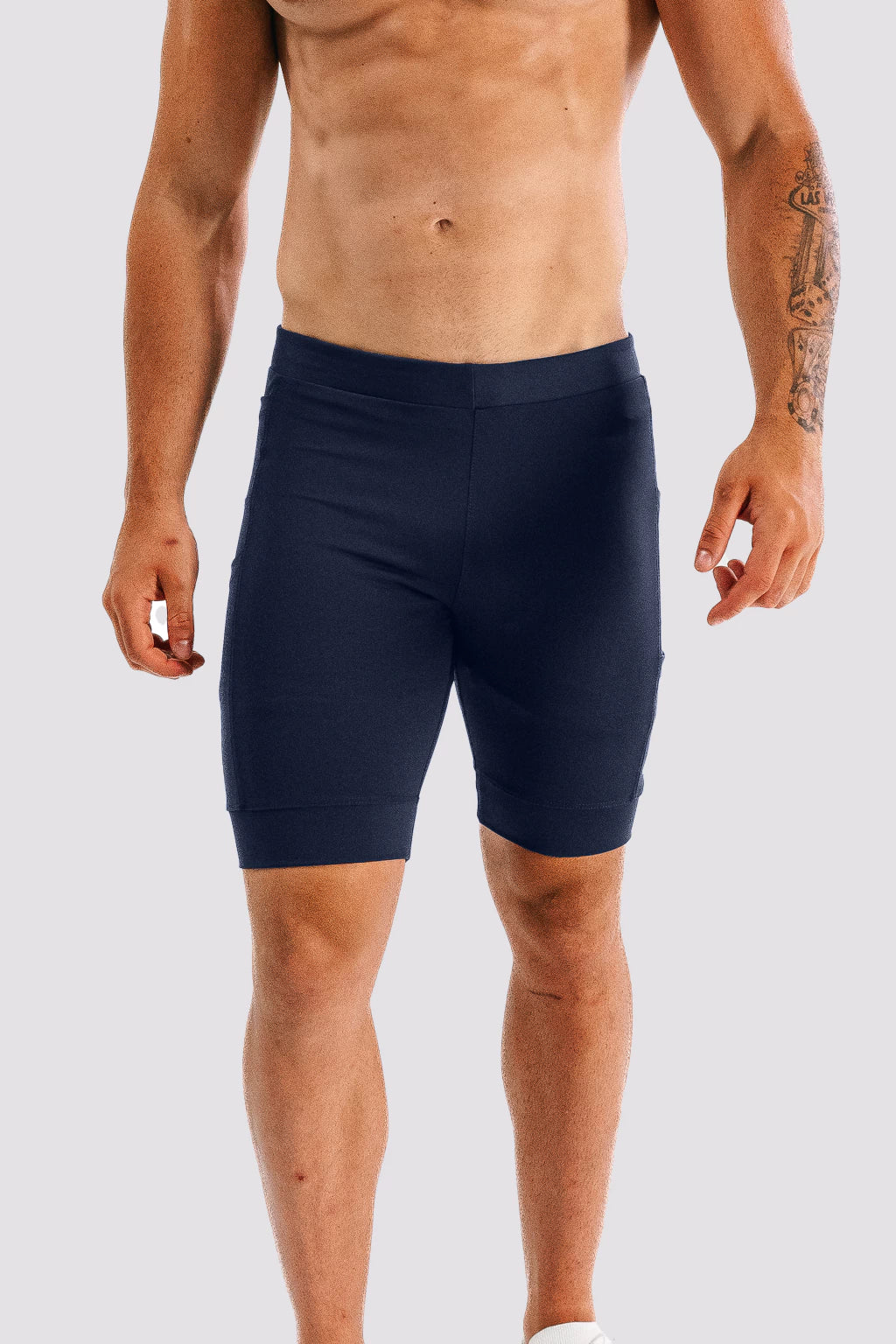 Bermuda de Corrida 5 Bolsos Marinho Lurk