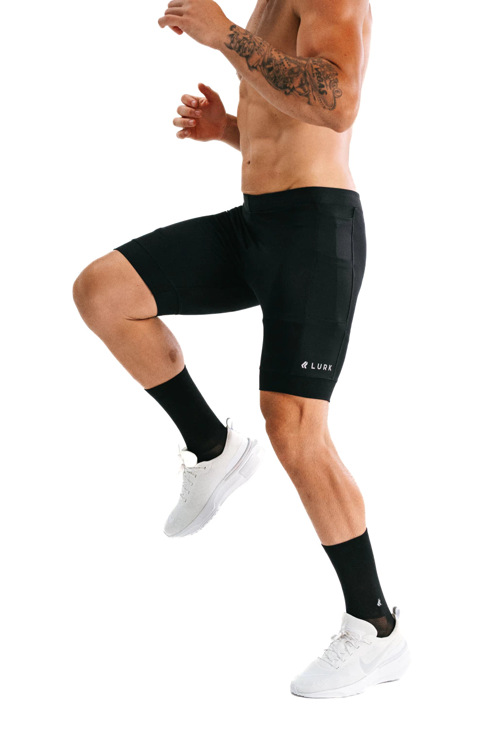 Bermuda de Corrida 5 Bolsos Preto Lurk