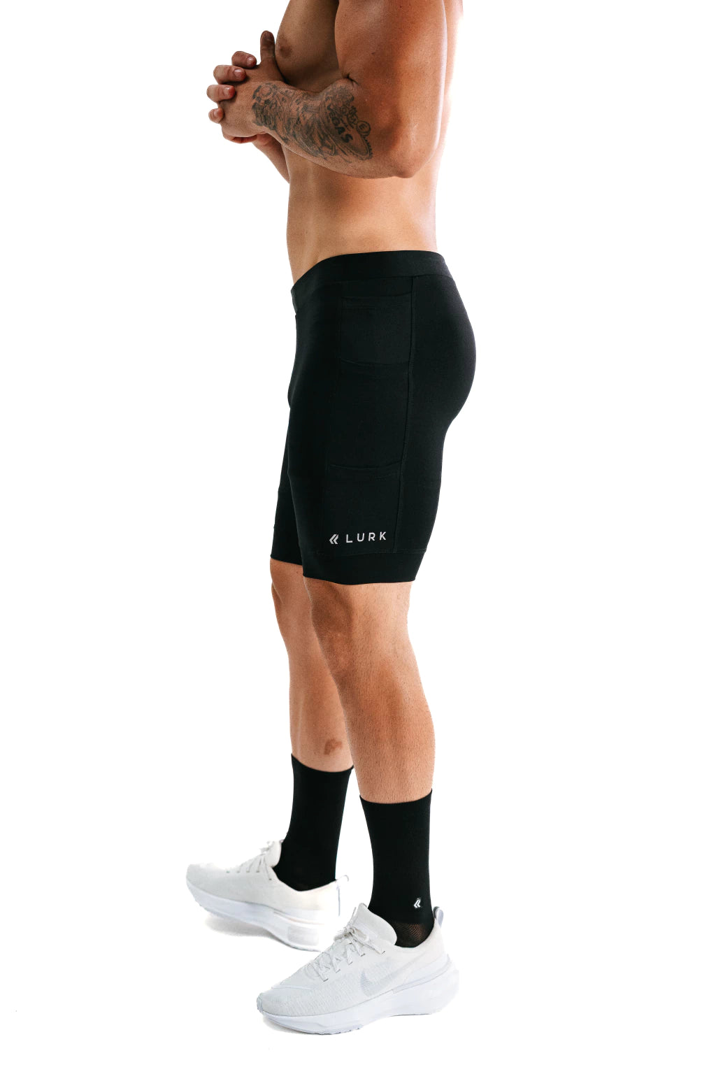 Bermuda de Corrida 5 Bolsos Preto Lurk