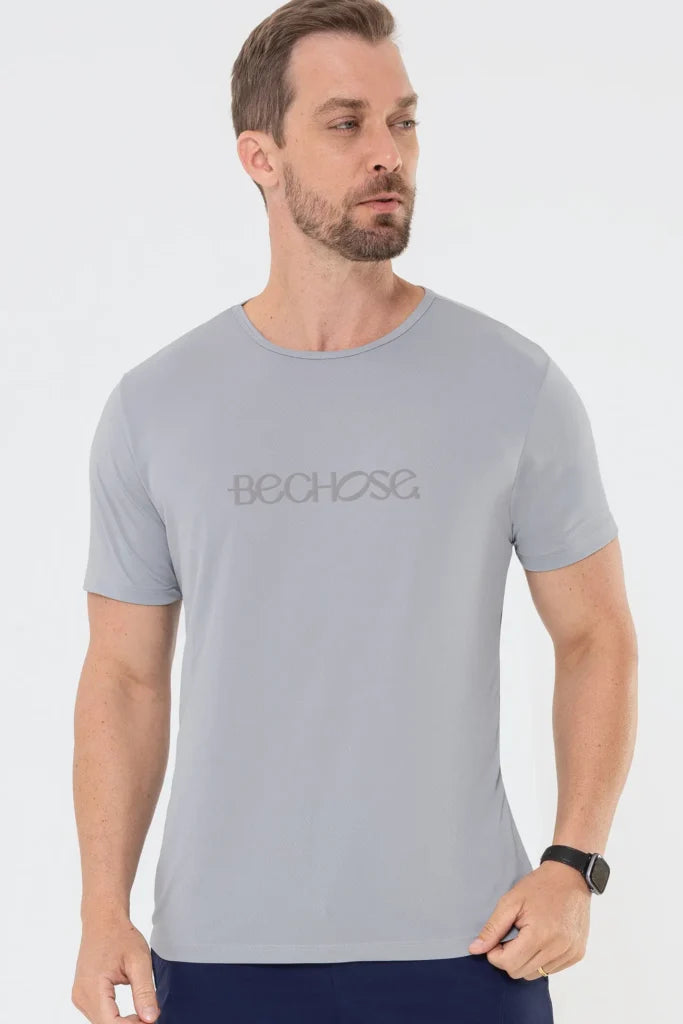 Camiseta Dry Basica Cinza