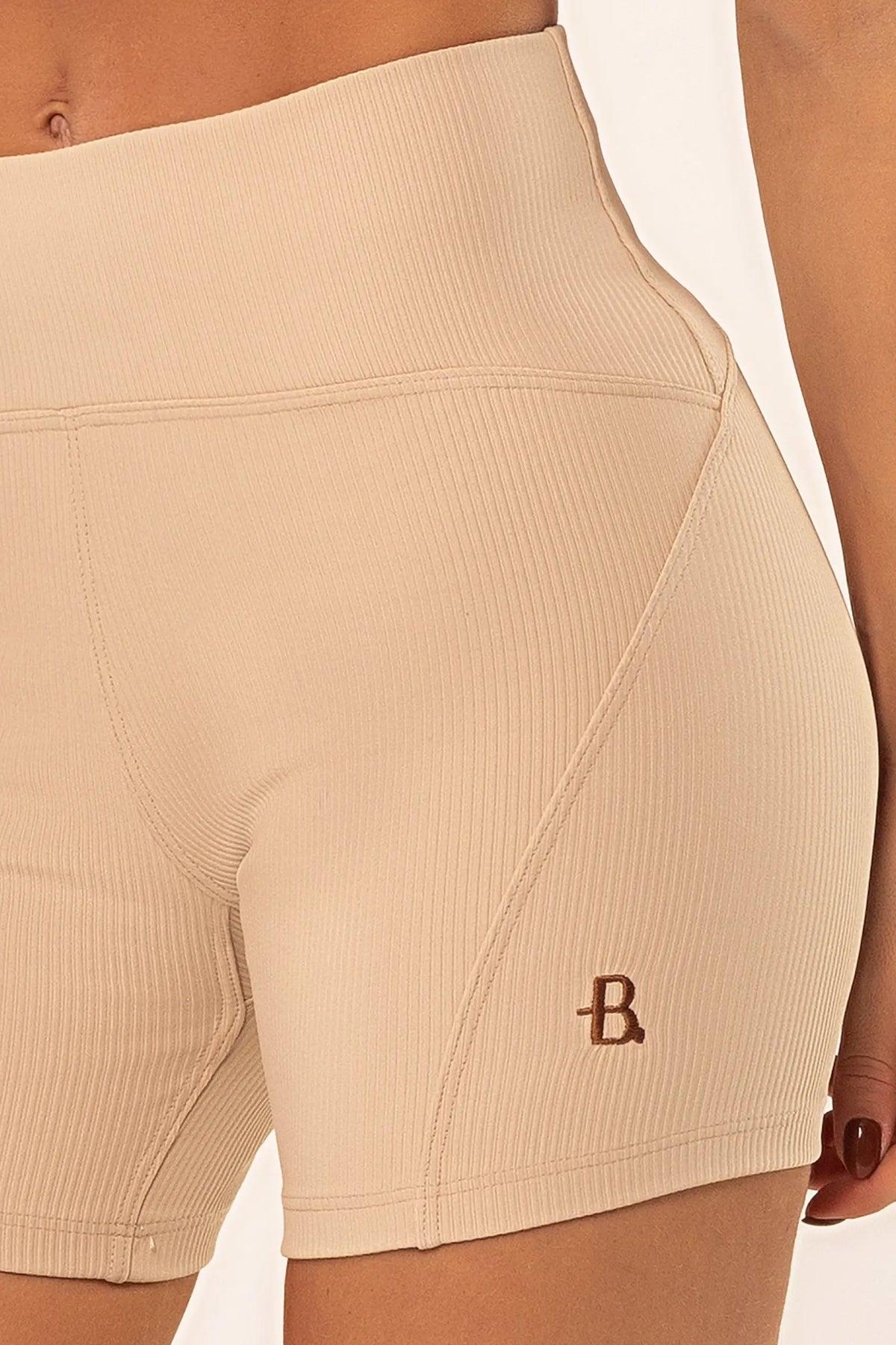 Shorts Lotus Cream Canelado