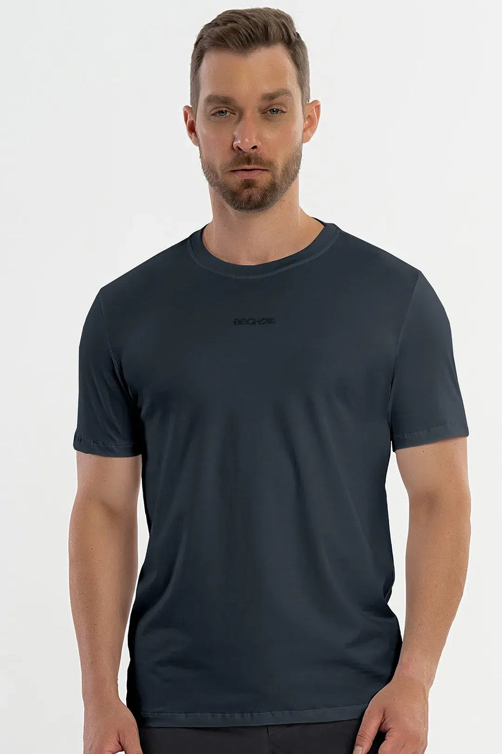 Camiseta Pima Carvalho Chumbo