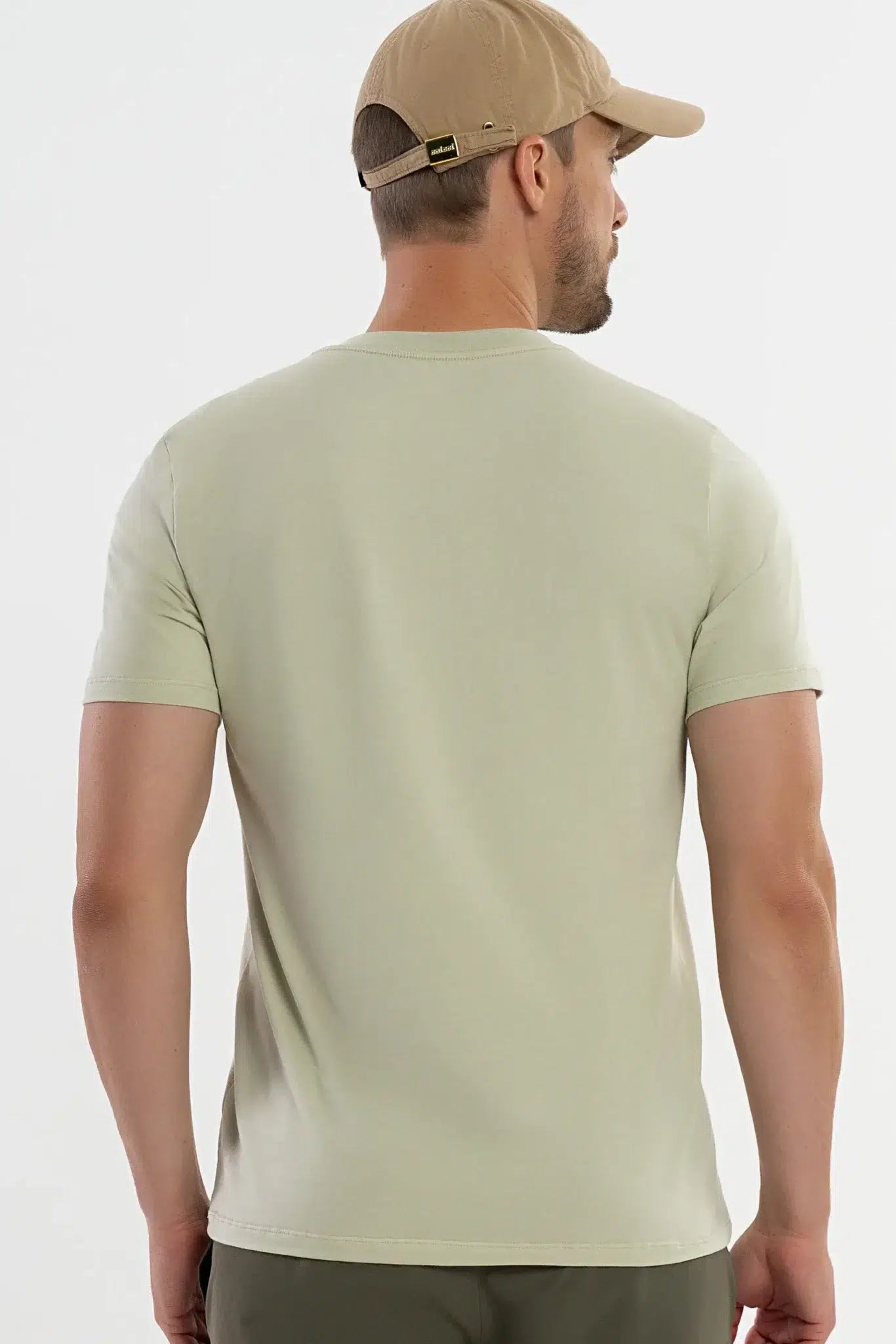 Camiseta Pima Carvalho Moss Gray