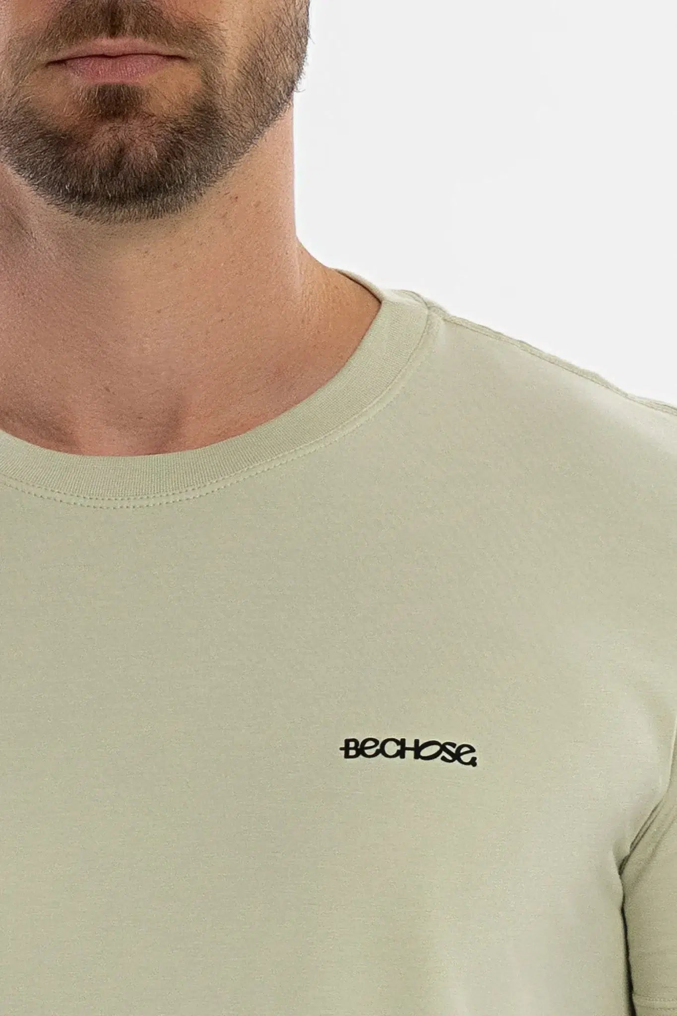 Camiseta Pima Carvalho Moss Gray