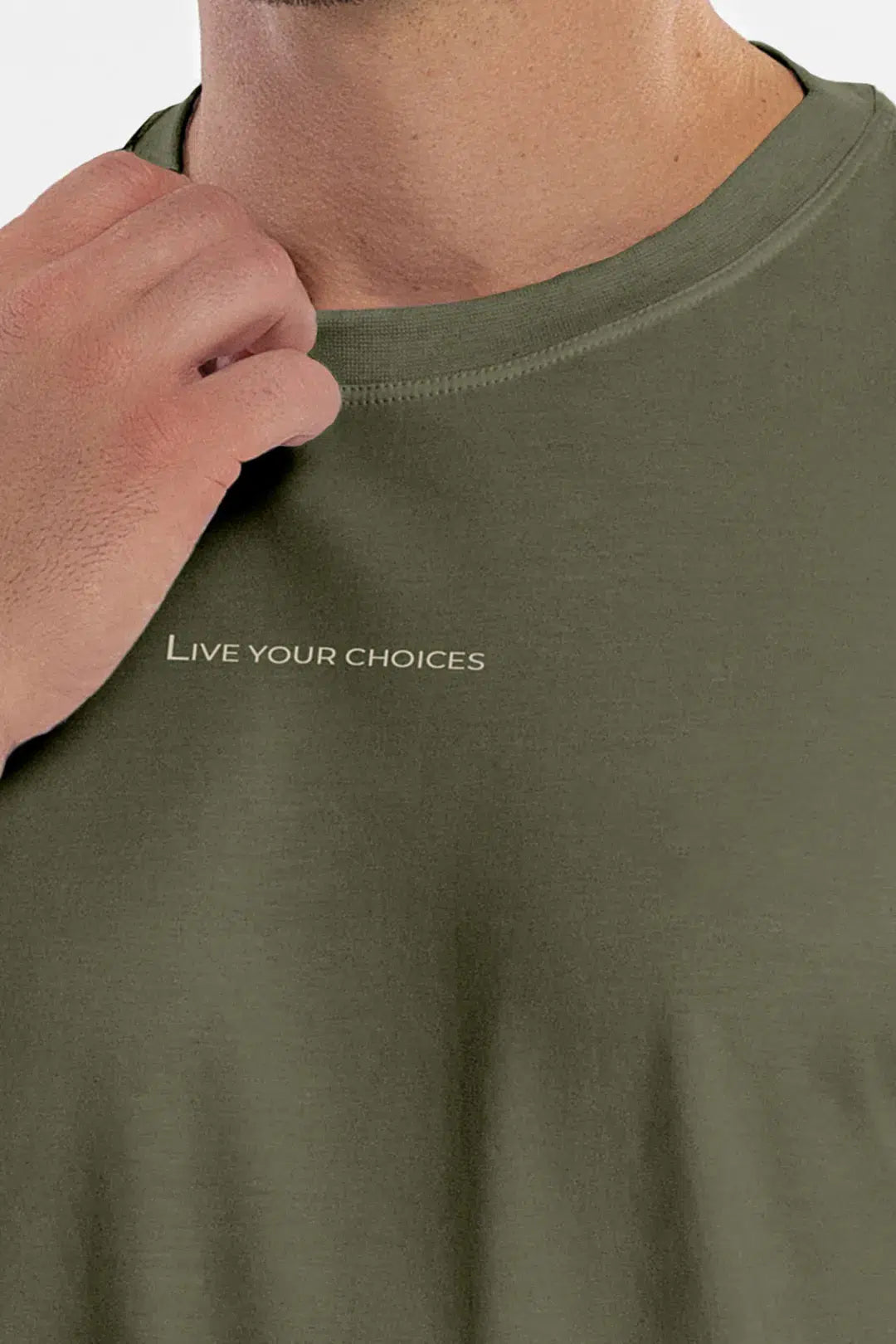 Camiseta Pima Carvalho Verde Croco