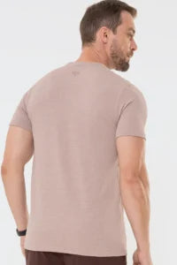 Camiseta Casual Tech Taupe