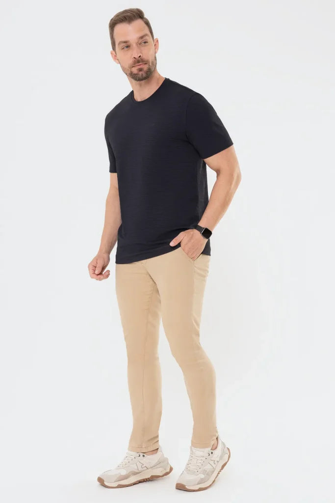 Camiseta Casual Tech Preto