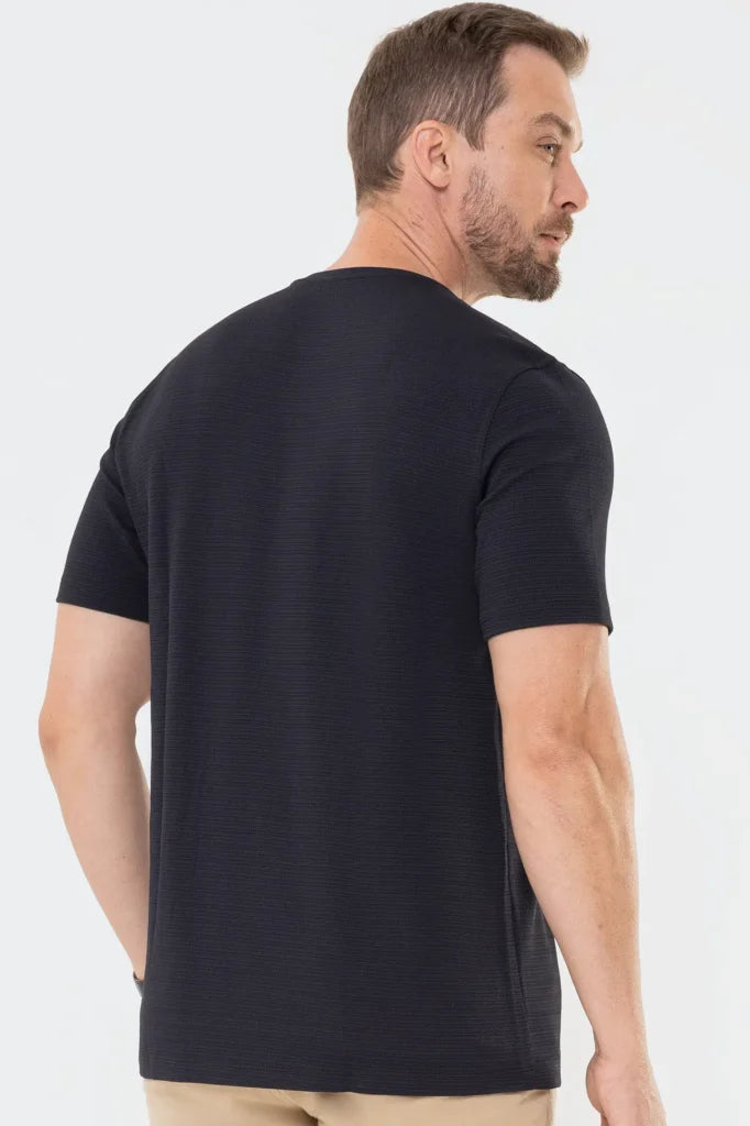 Camiseta Casual Tech Preto