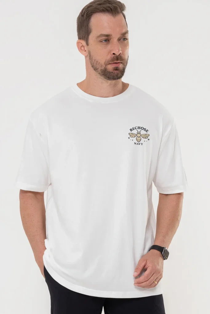 Camiseta Over Navy