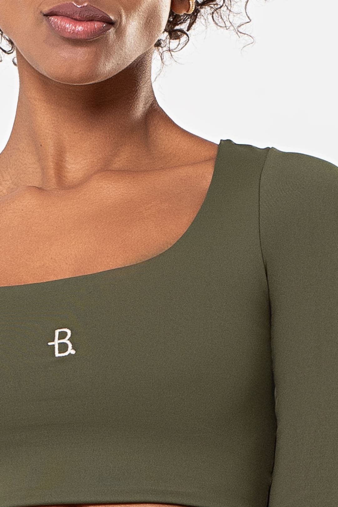 Cropped Lótus Verde Exército