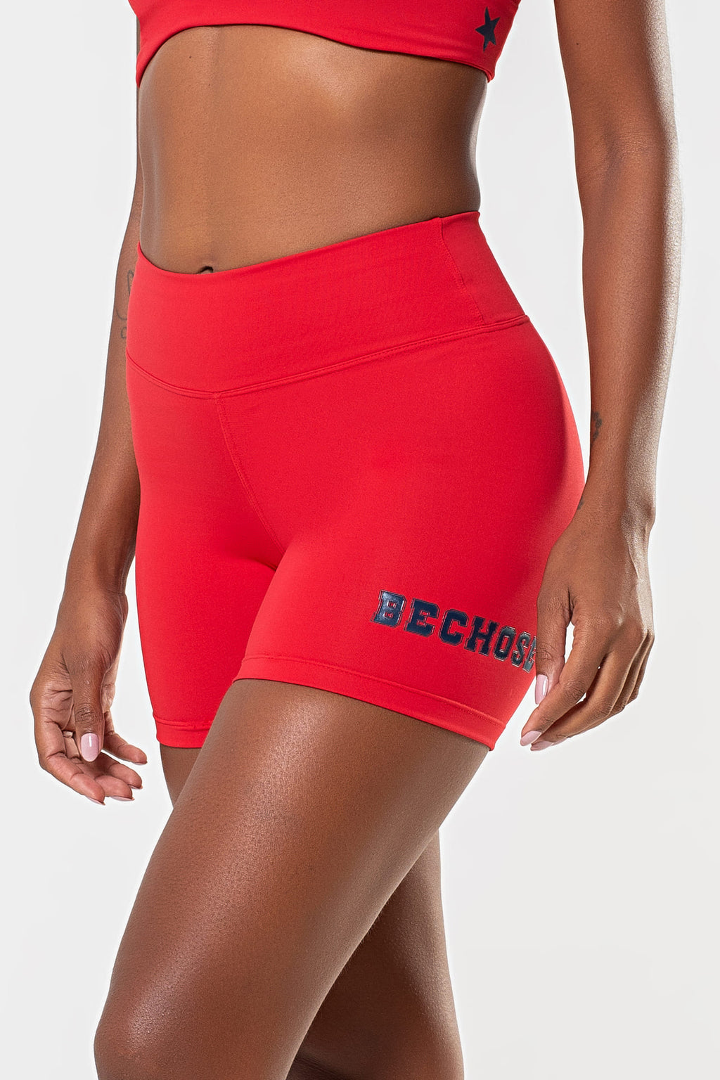 Shorts Perpétua Vermelho College