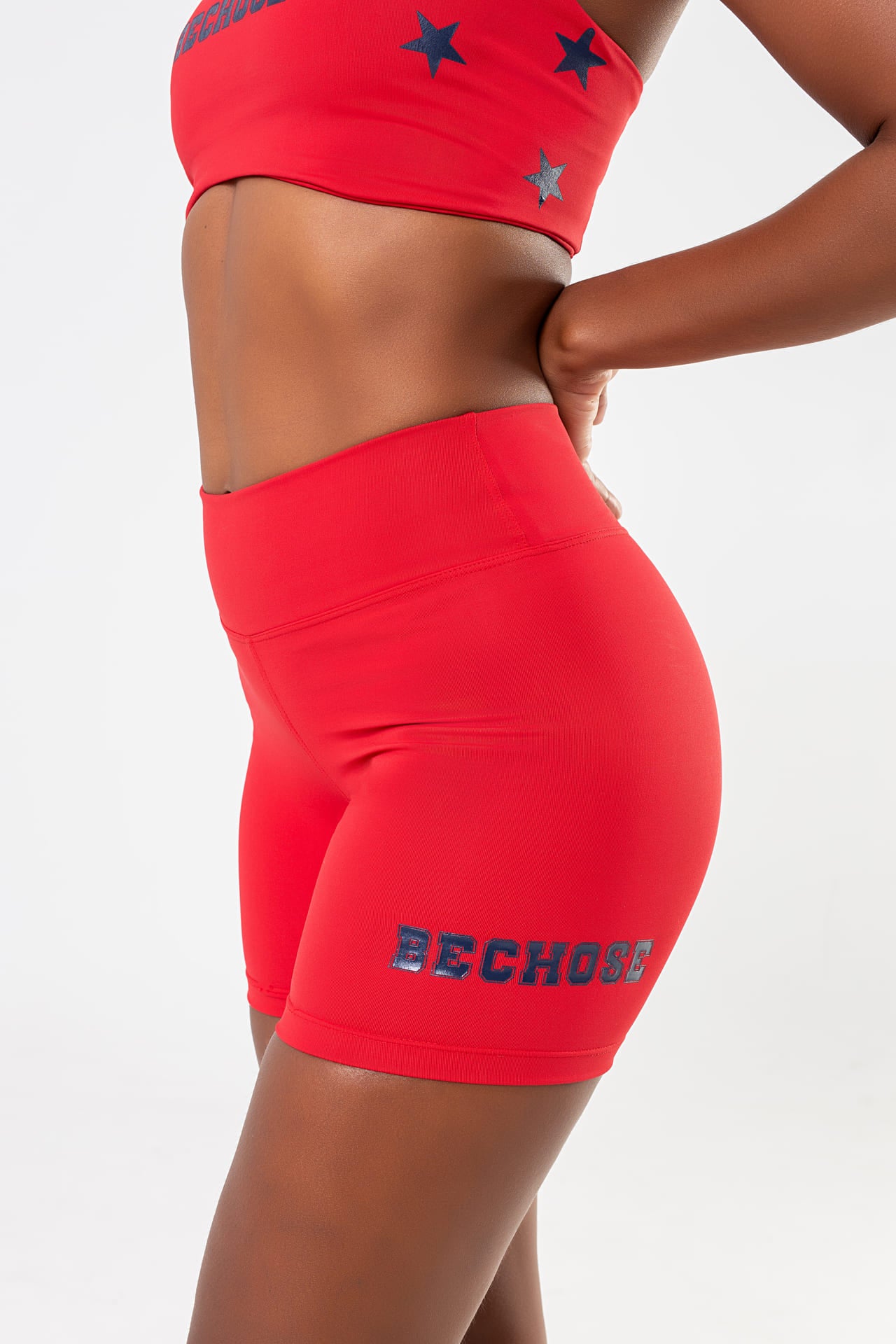 Shorts Perpétua Vermelho College