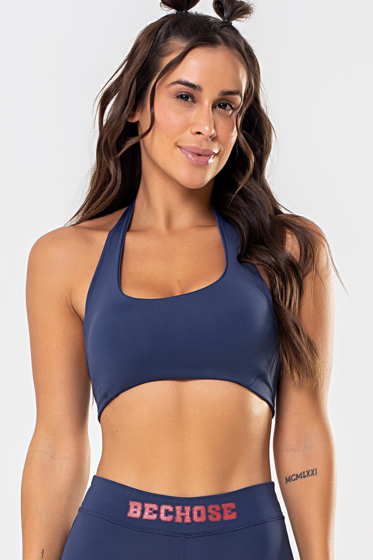 Top Lírio Azul College