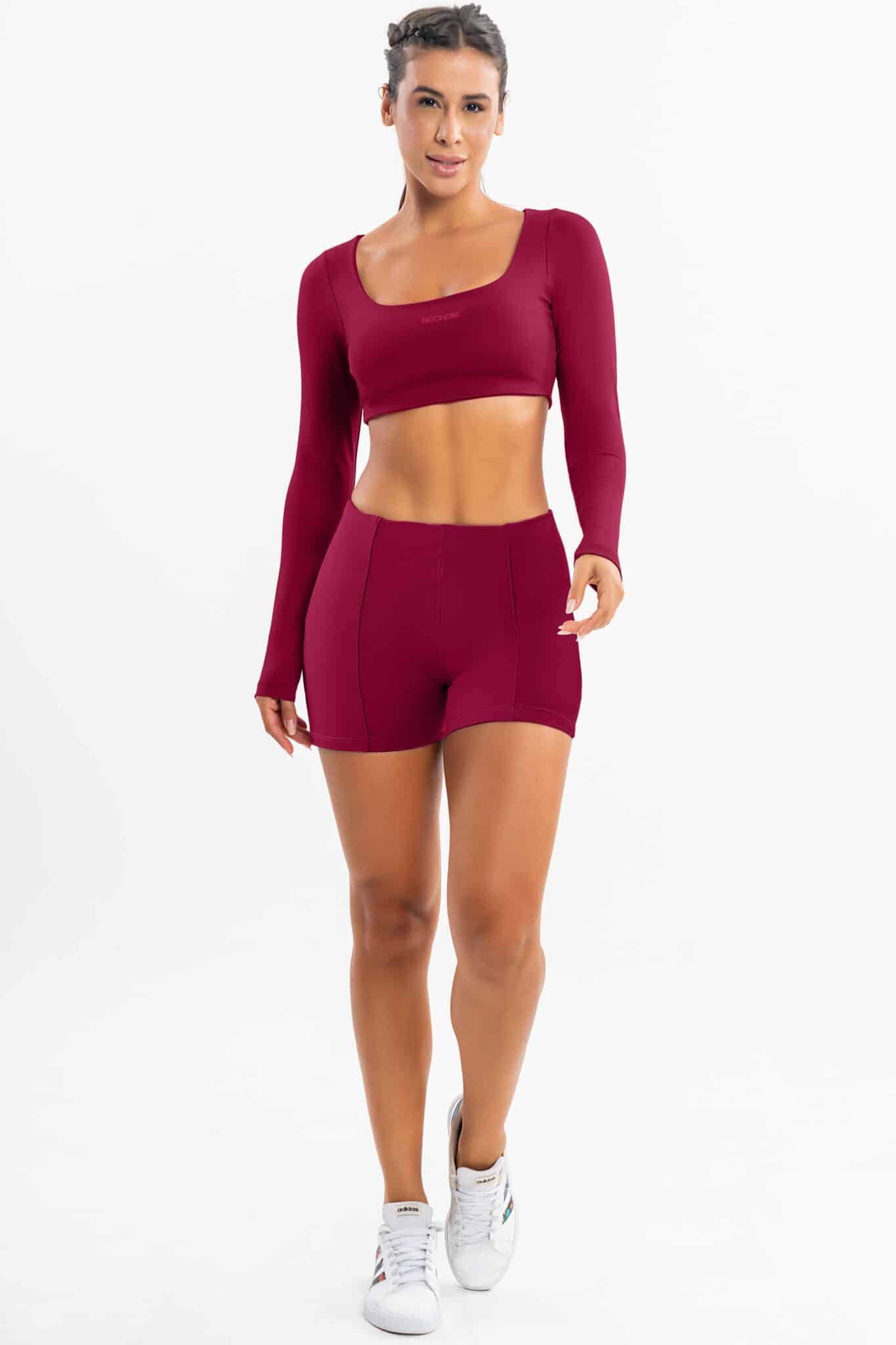 Shorts Jasmim Bordô