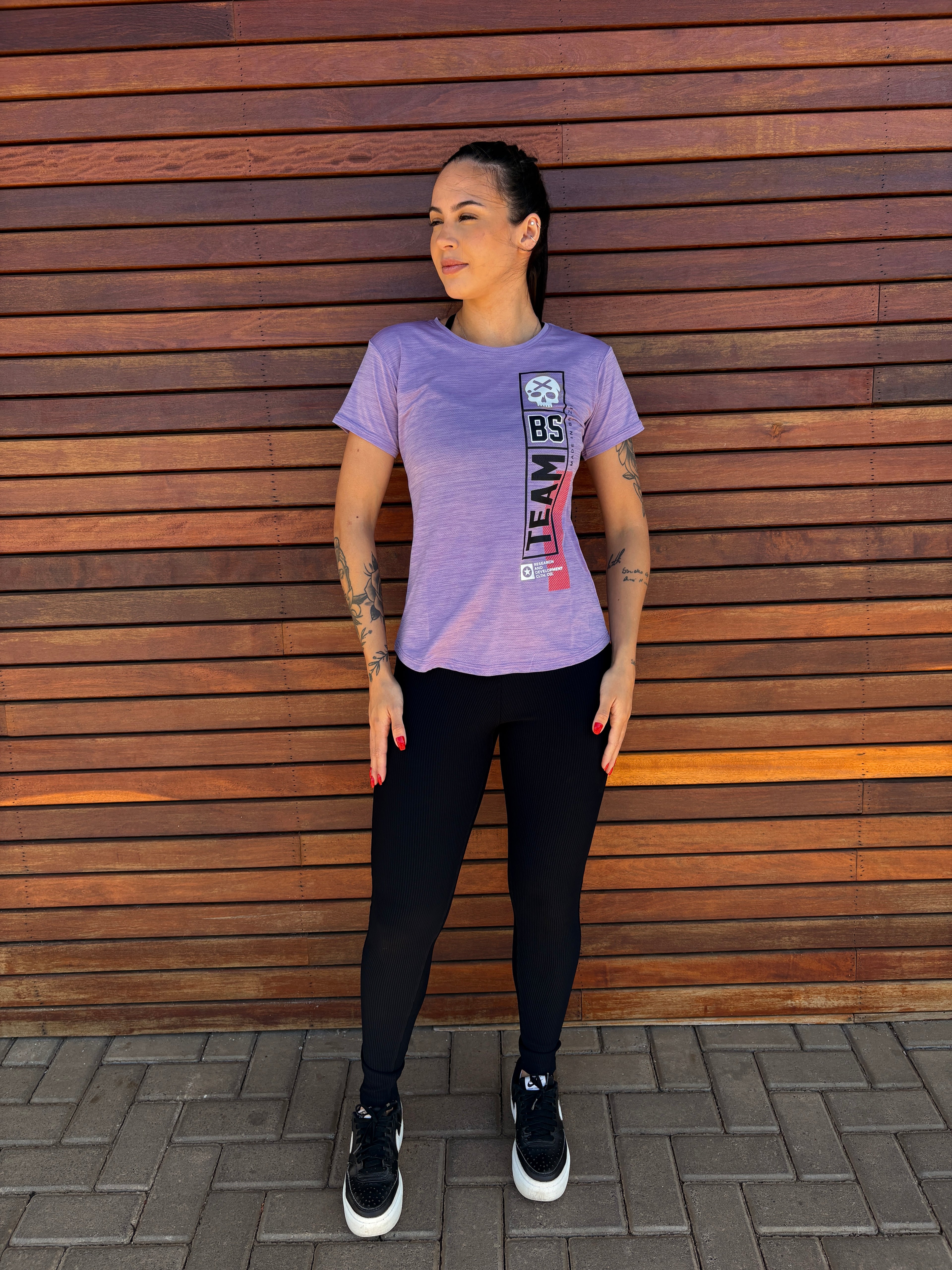 Camiseta Fem Tem BS 23 - Roxo