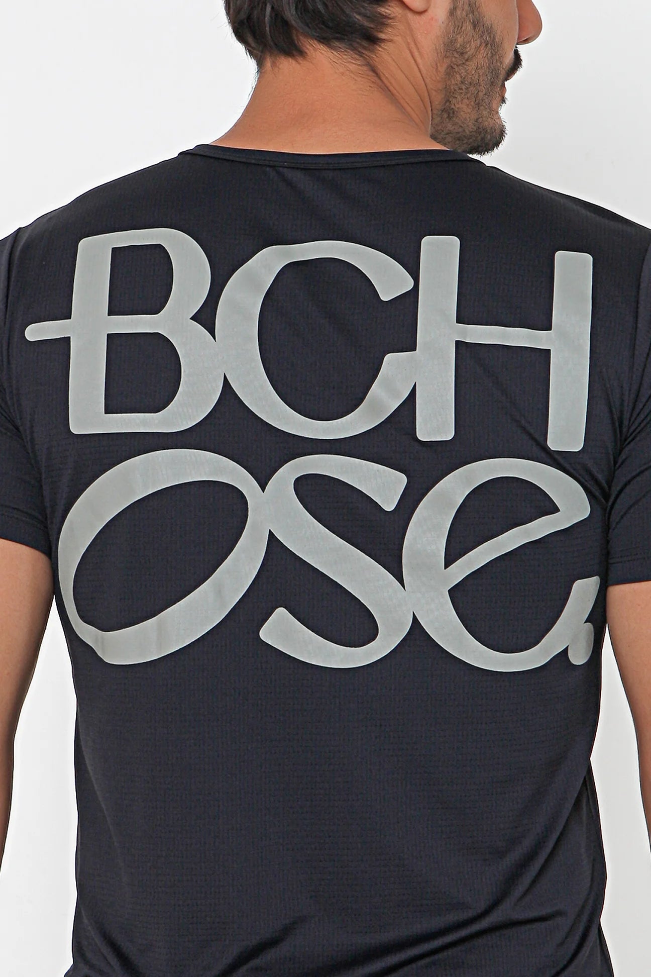 Camiseta Dry Bchose Preto / Cinza