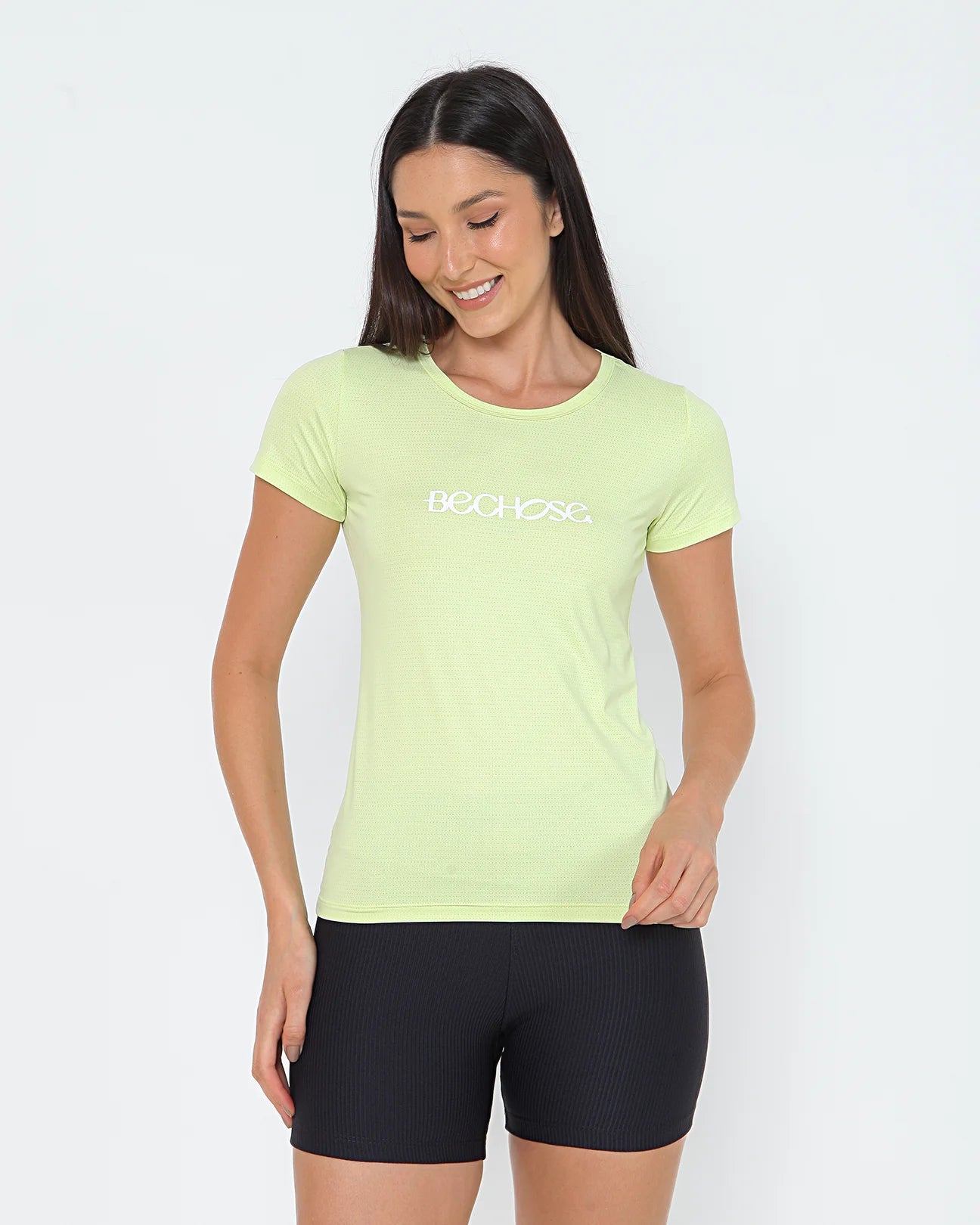 Blusa Dry Bchose Verde e Branco