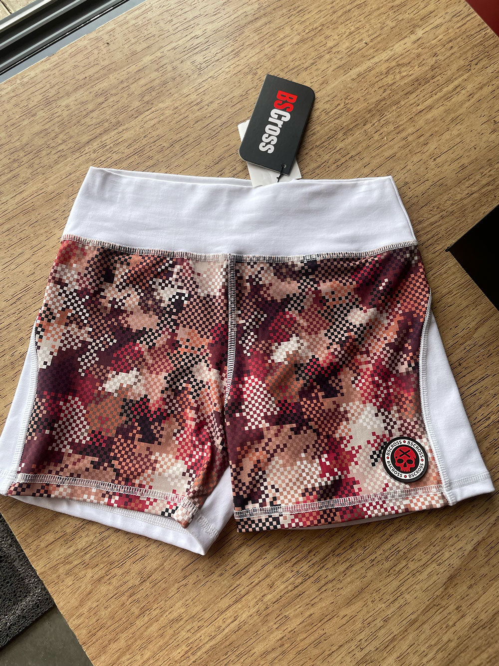 Shorts Fem Interm. Frente Estampada BS - Crazy Pixes