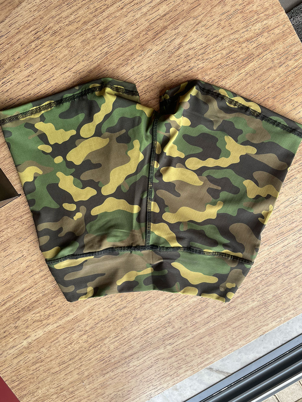Shorts Fem Interm Sublim BS - Camuflado