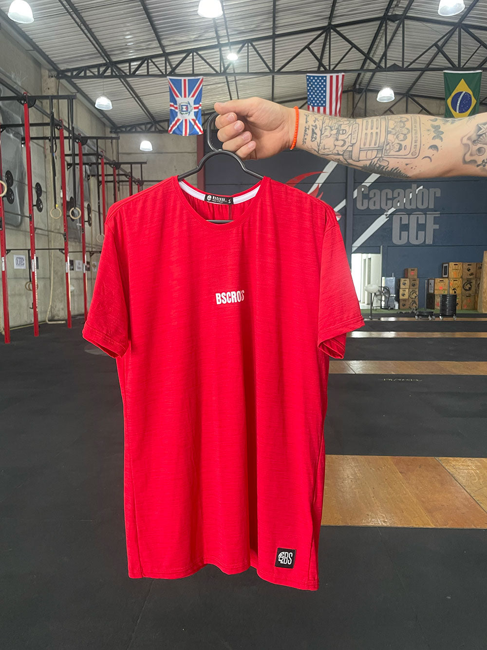 Camiseta Masculina BS - Vermelha