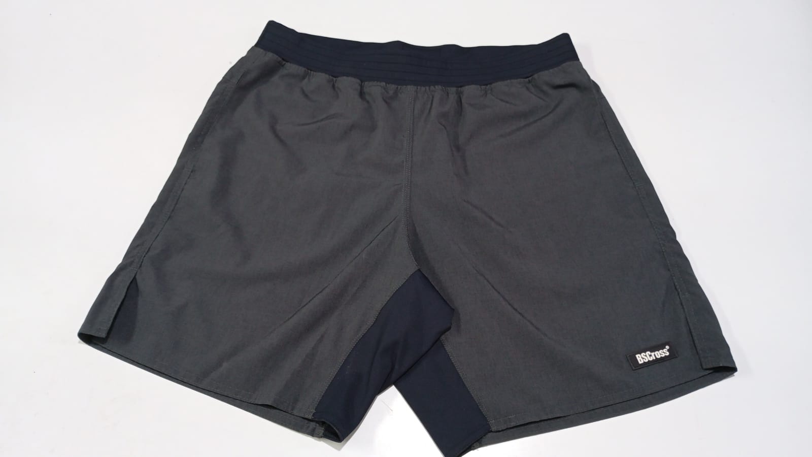 Shorts Masc Tactel Cós Estreito - Chumbo
