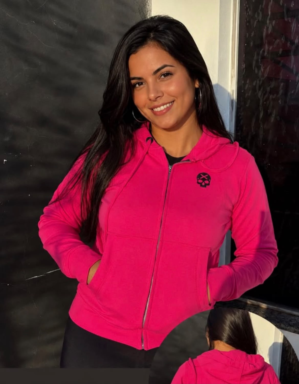 Moletom Fem BS Cross - Rosa