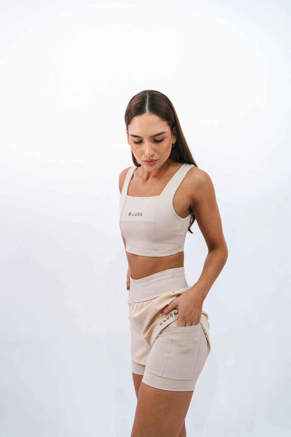 Shorts Core Bege/Duna Lurk