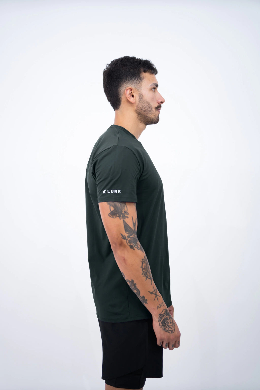 Camiseta Dry Poliamida Preta Lurk