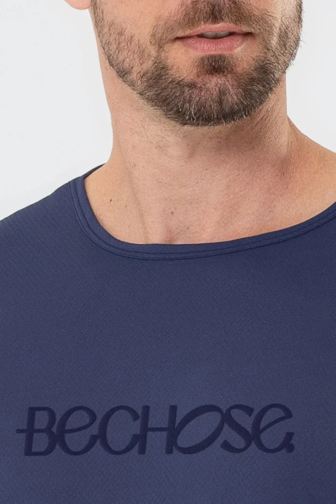 Camiseta Dry Basica Marinho