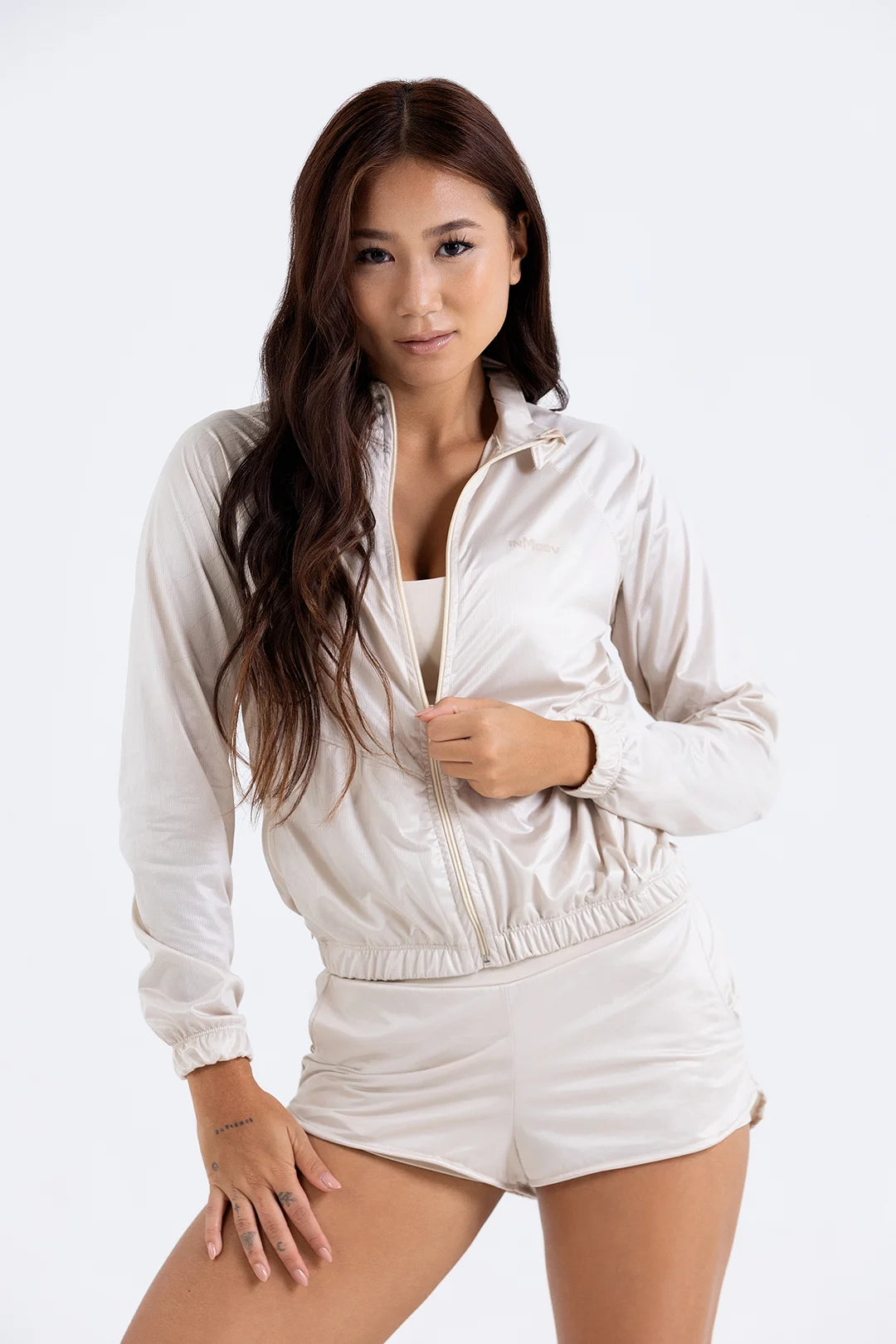 Jaqueta Lu Run Neutra