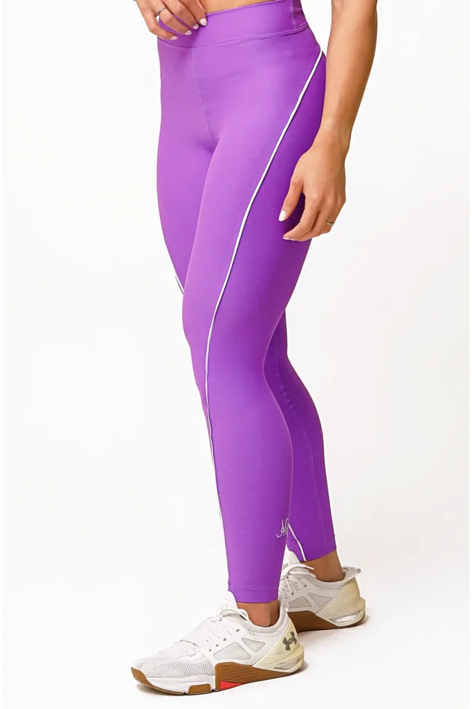 Legging Bella Violeta/Branco