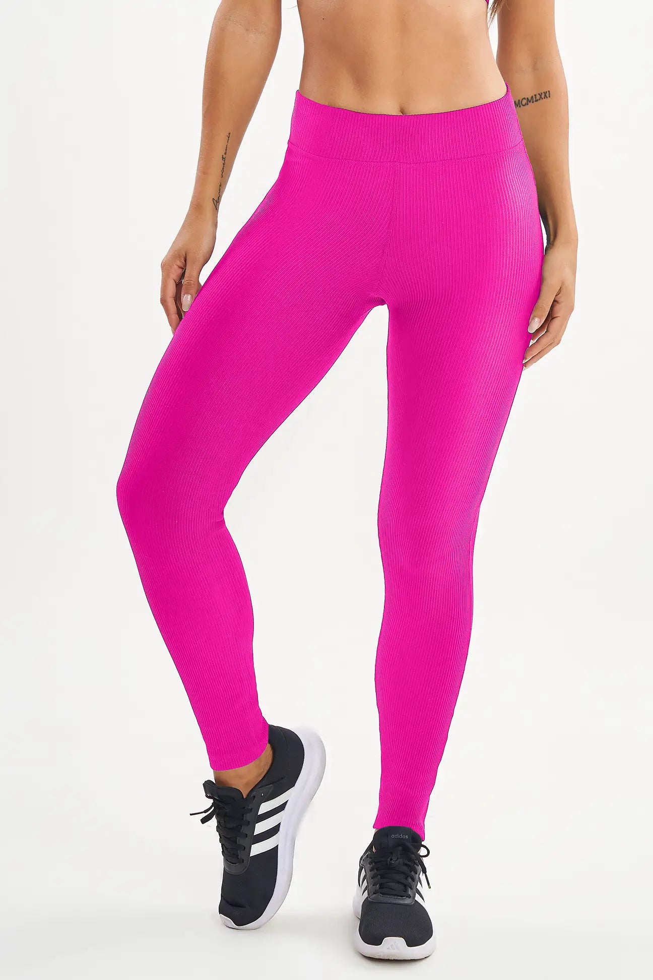 Legging Perpétua Pink Canelado