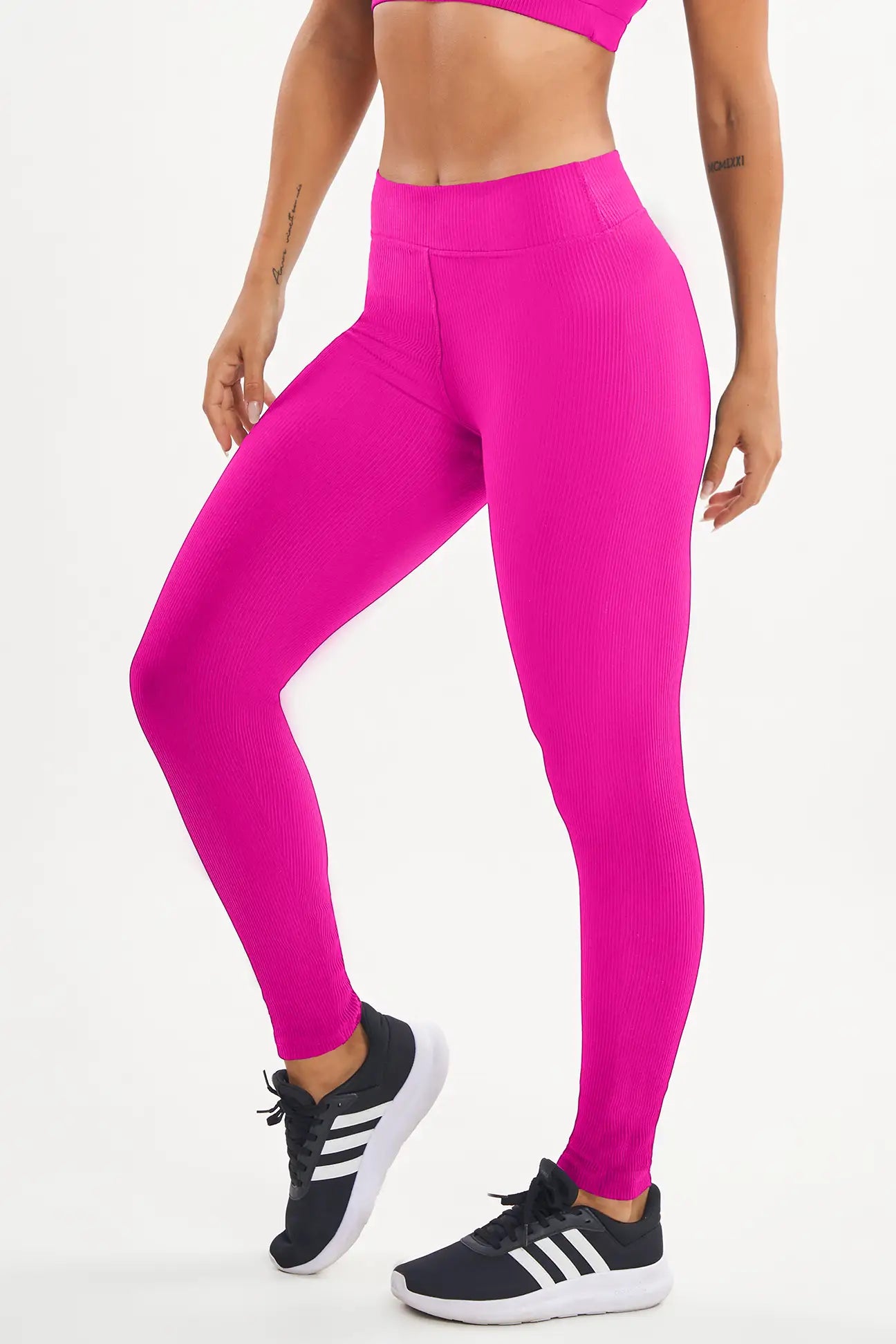 Legging Perpétua Pink Canelado