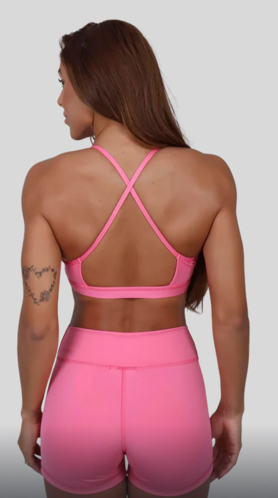 Top Frente Unica BS - Rosa