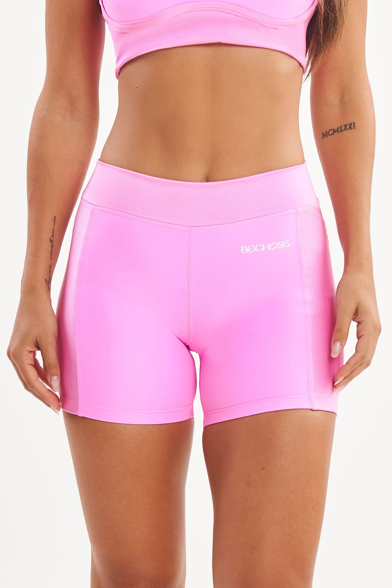 Shorts Orquidea Rosa Sorvete/Glow