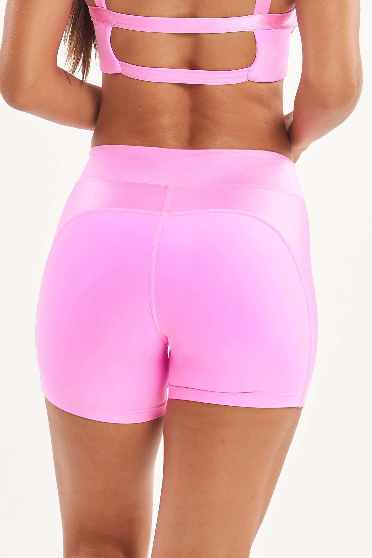 Shorts Orquidea Rosa Sorvete/Glow