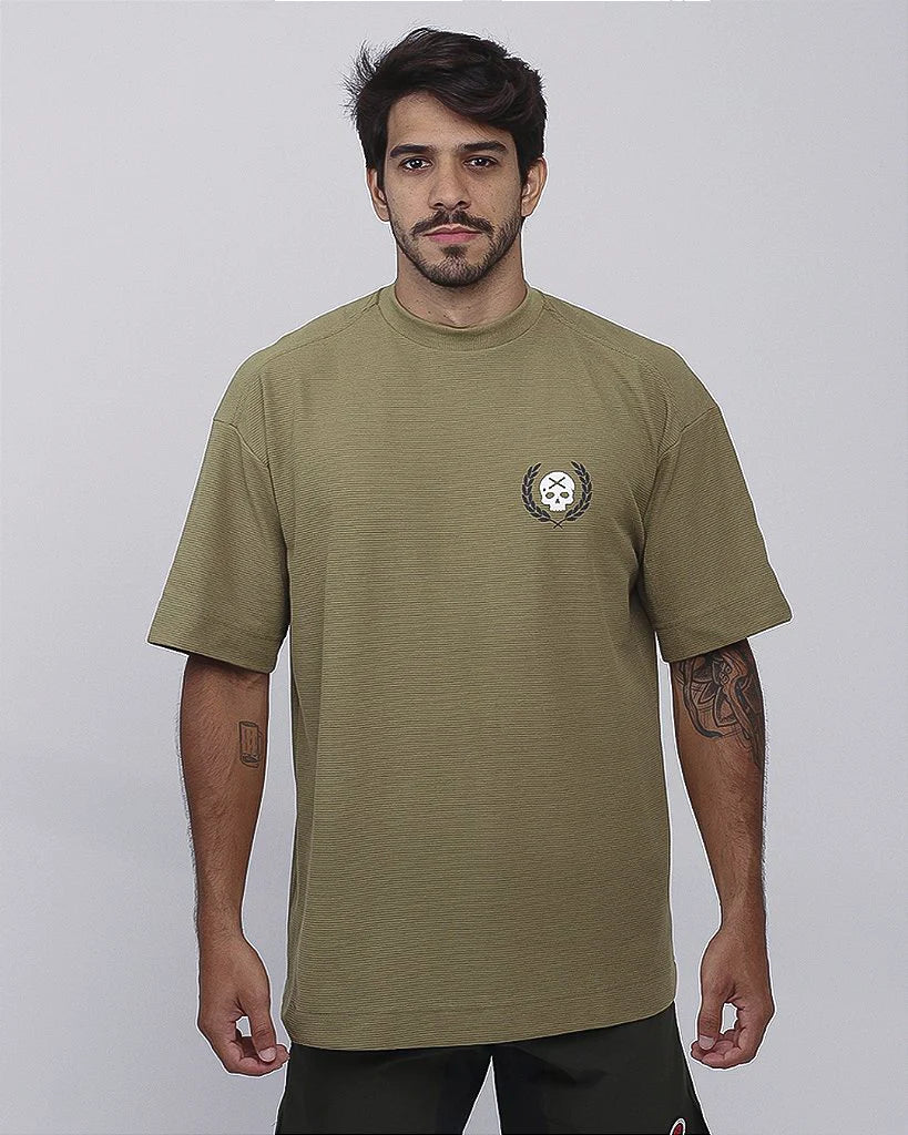 Oversized BS Addictec - Verde Castor
