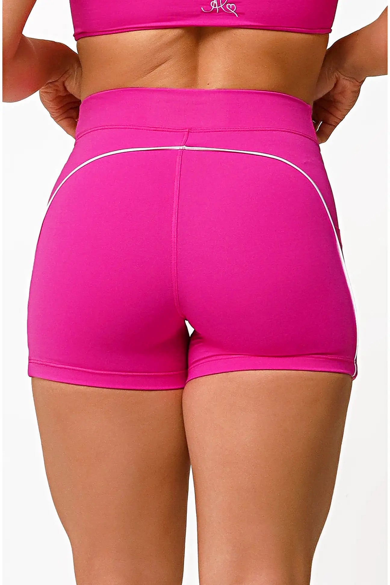Shorts Aurora Pink / Branco