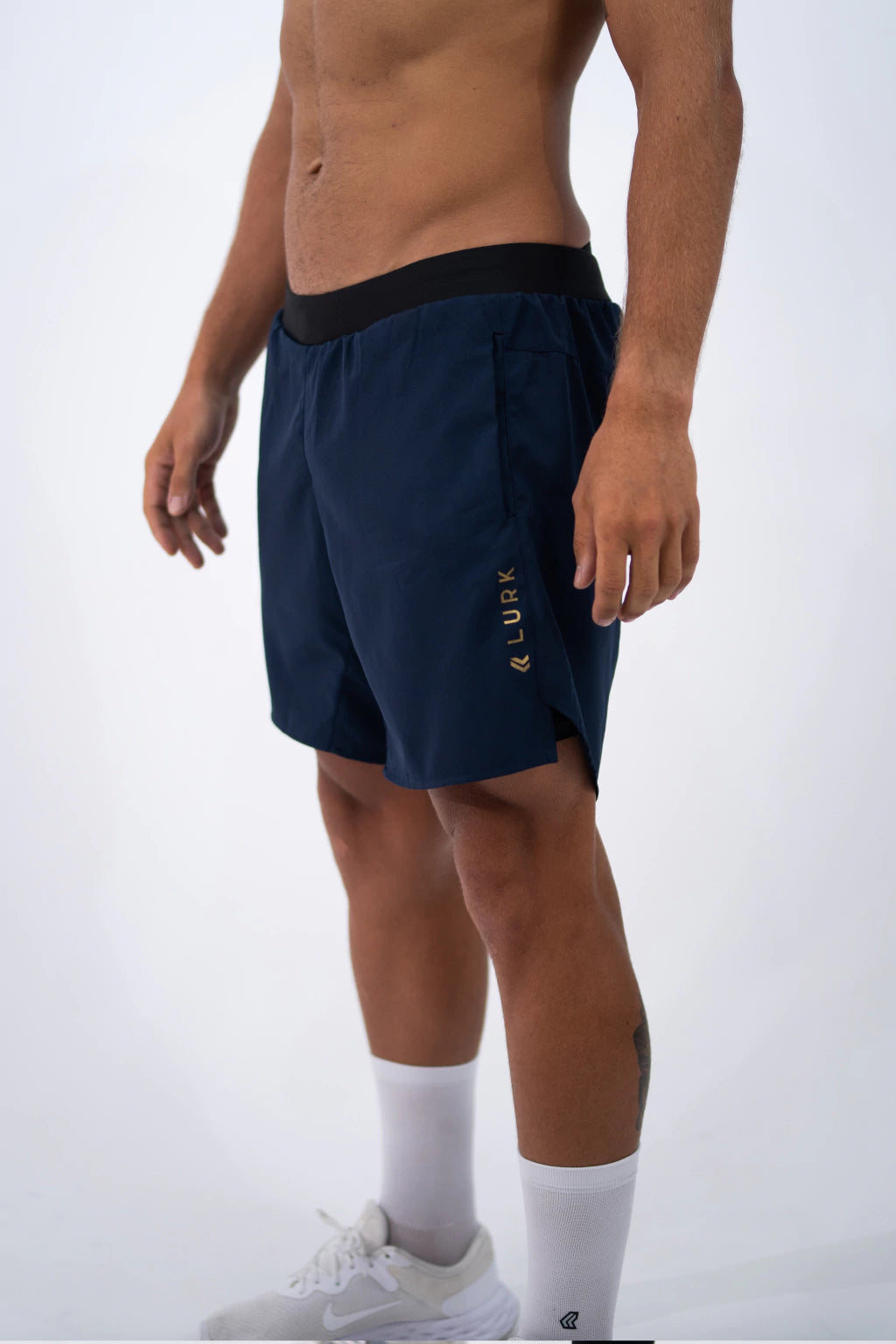 Shorts Curto c/Lycra 2 em 1 Marinho Lurk