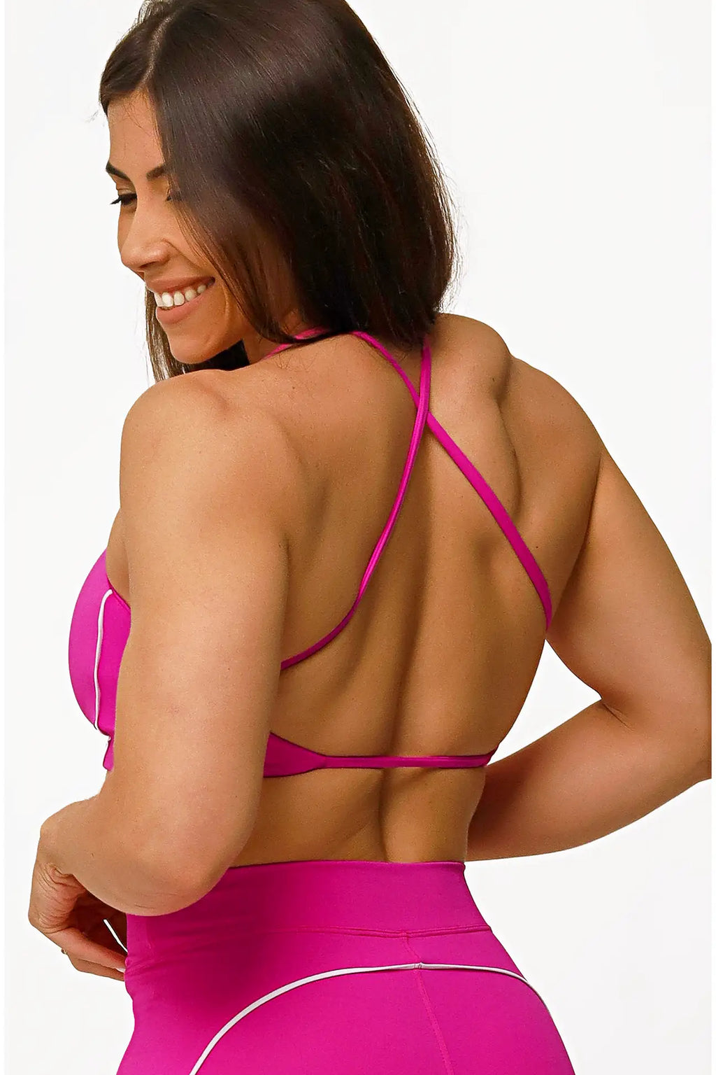 Top Bella Pink / Branco