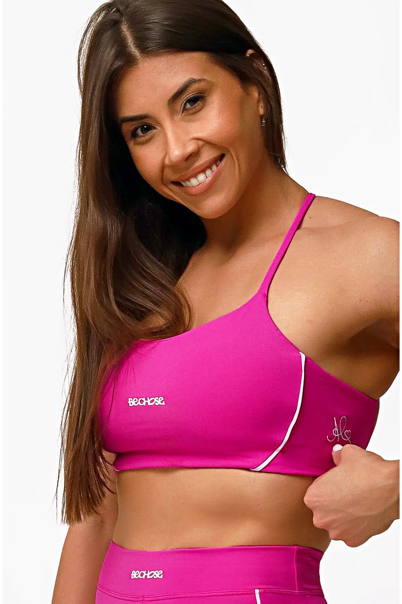 Top Bella Pink / Branco