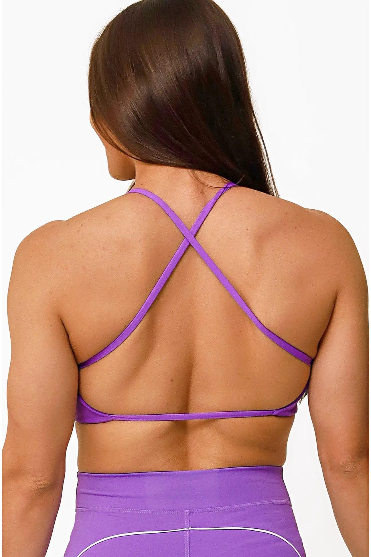 Top Bella Violeta / Branco