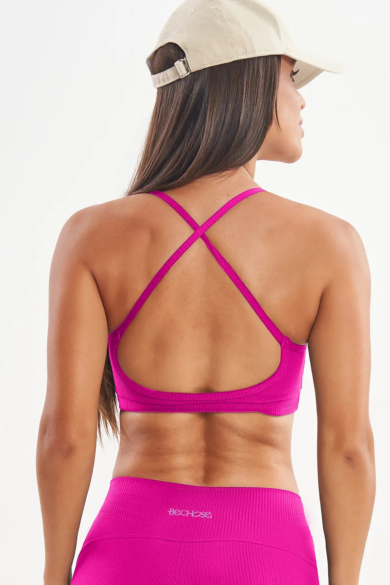 Top Tulipa Rosa Pink Canelado