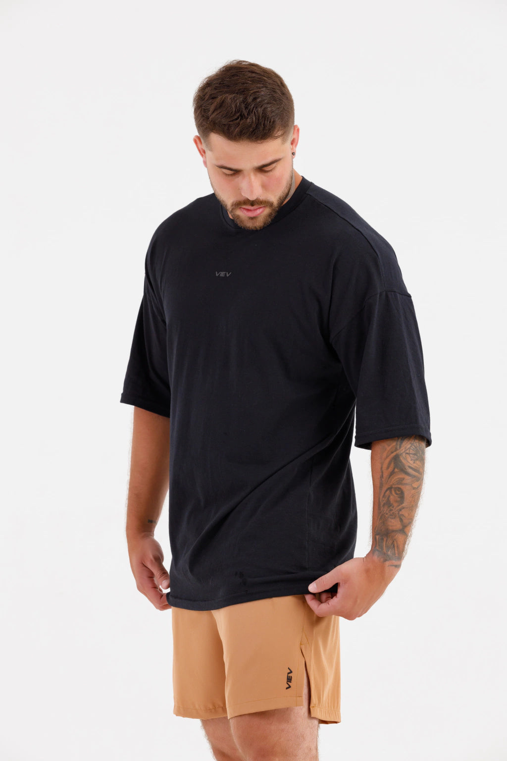 Camiseta Overside Thrive Carbon Viev