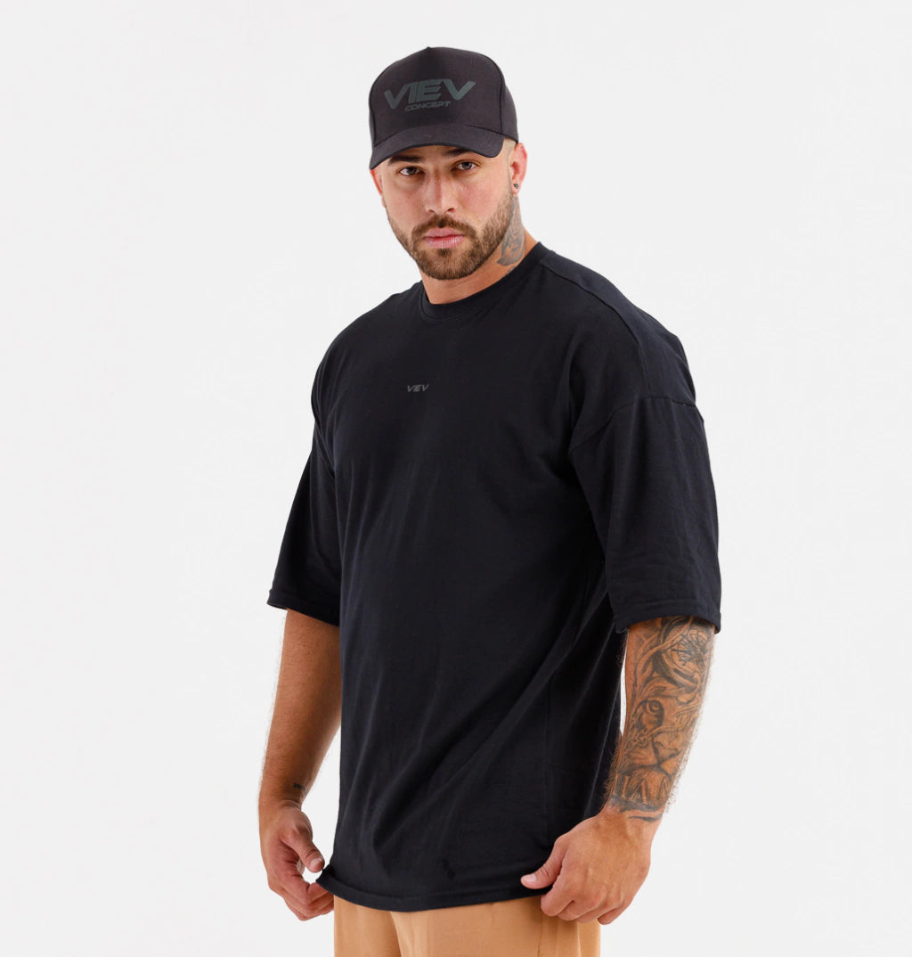 Camiseta Overside Thrive Carbon Viev